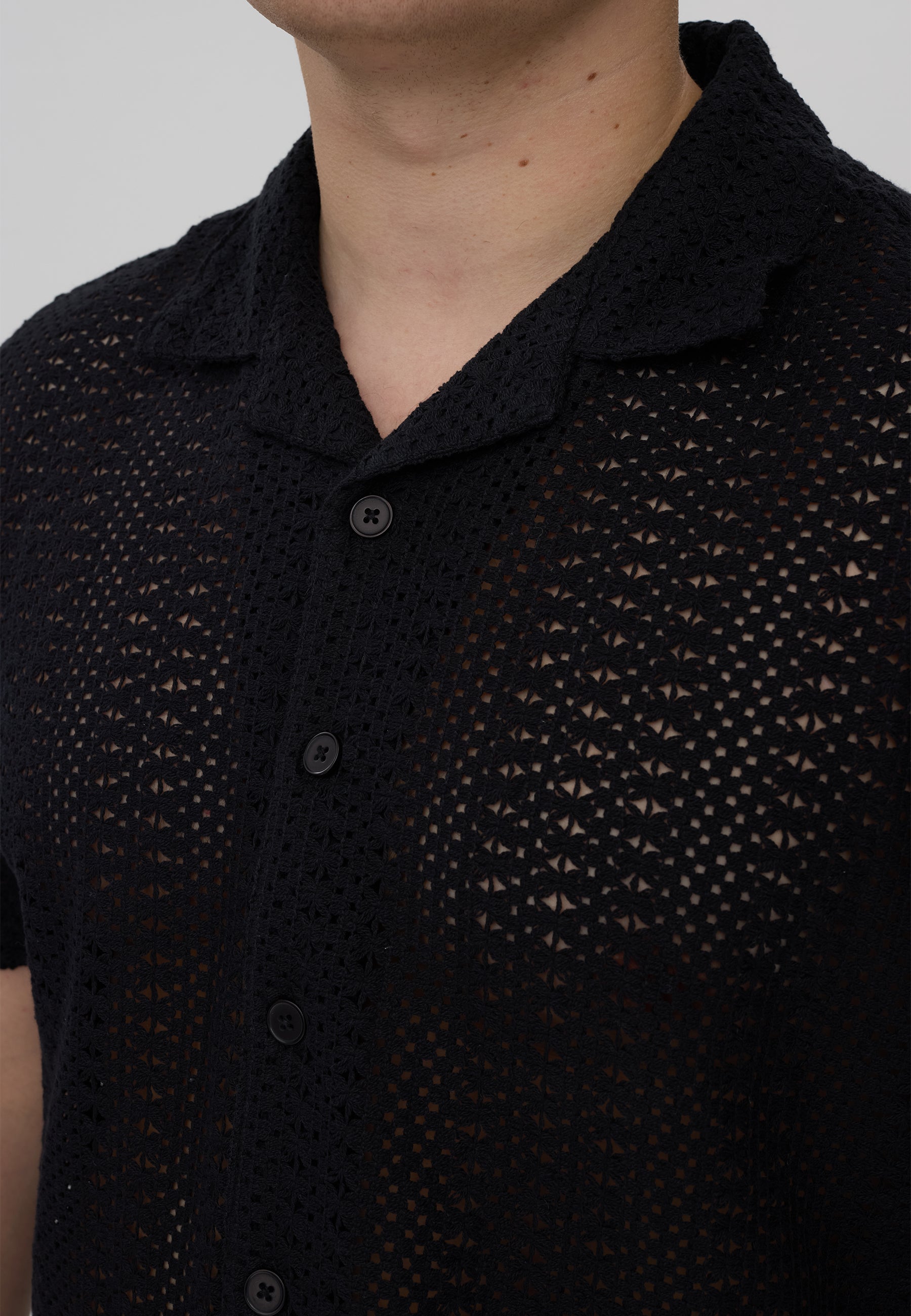 DXNMXRK. DXGalal Shirt Black