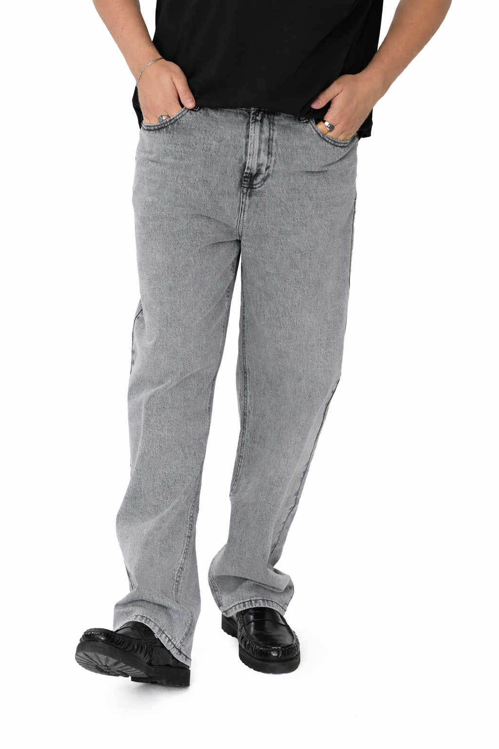 DXNMXRK. DXGary Jeans Grey